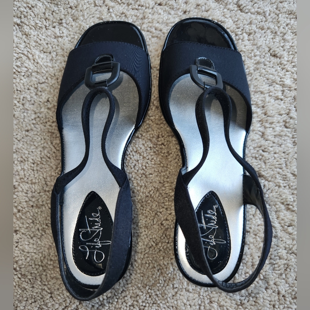 Life Stride Fontaine, Black Libra 9 1/2 M